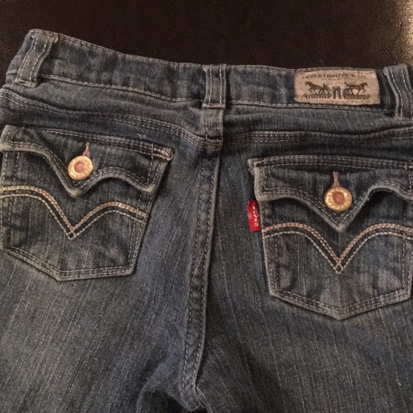 Levi’s girls flare jeans - Picture 3 of 3